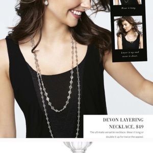 Stella & Dot Devon layering necklace